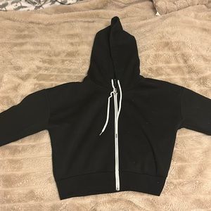 Black Forever 21 Zip up. Size Small